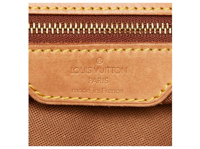 Bolso Cabas Mezzo Monogram Louis Vuitton Castaño - vista 11