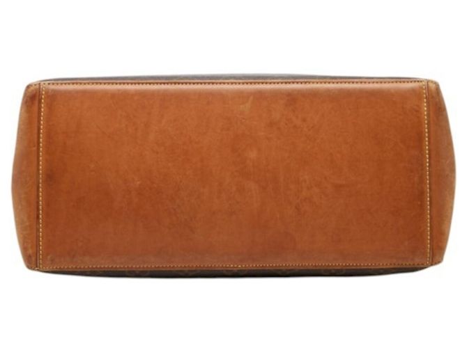 Bolso Cabas Mezzo Monogram Louis Vuitton Castaño - vista 3