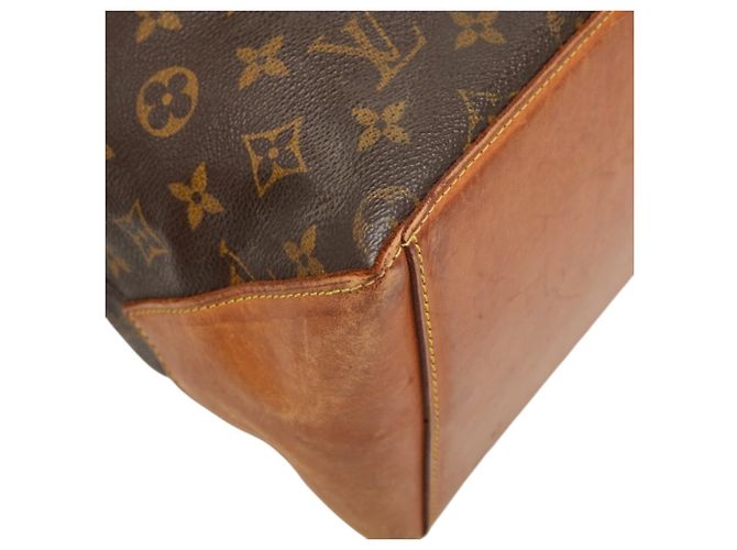 Bolso Cabas Mezzo Monogram Louis Vuitton Castaño - vista 7