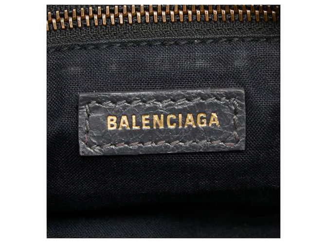 Borsa Balenciaga Classic Mini City Marrone - vista 12