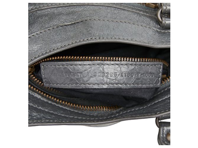 Borsa Balenciaga Classic Mini City Marrone - vista 13