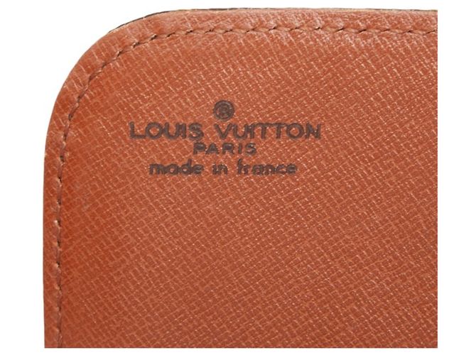 Borsa a tracolla Louis Vuitton Monogram Mini Cartouchiere Marrone - vista 11