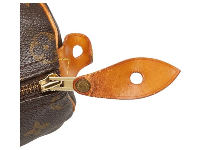 Louis Vuitton Monogram Speedy 25 Mini Boston Bag Handtasche Braun - Ansicht 10