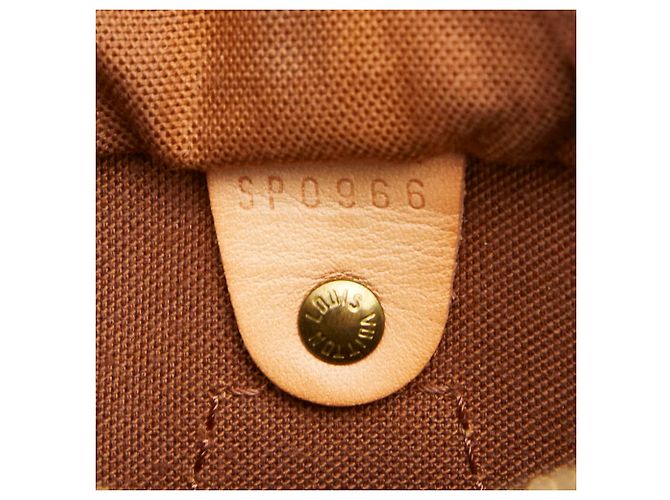 Louis Vuitton Monogram Speedy 25 Mini Boston Bag Handtasche Braun - Ansicht 12