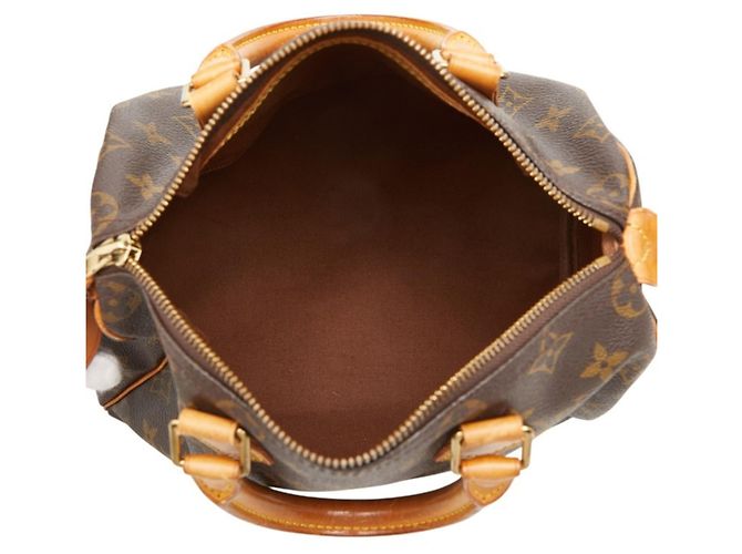 Louis Vuitton Monogram Speedy 25 Mini Boston Bag Handtasche Braun - Ansicht 8