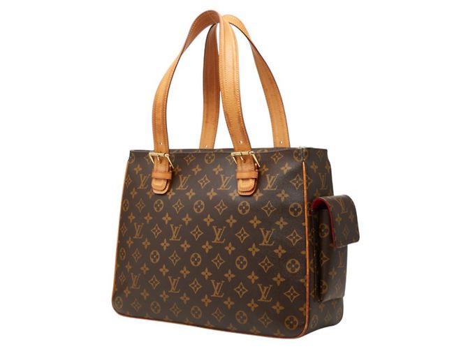 Saco de Ombro Louis Vuitton Monogram Multipli Cite Marrom - vista 2