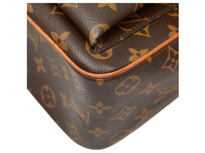 Saco de Ombro Louis Vuitton Monogram Multipli Cite Marrom - vista 6