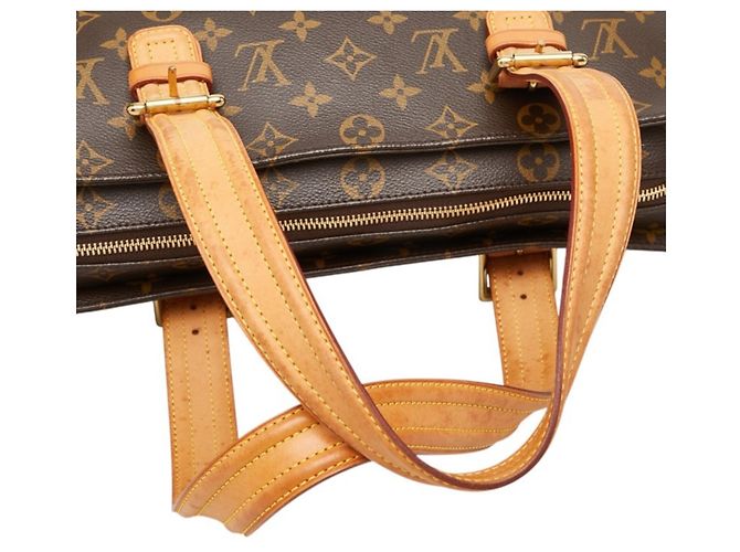 Saco de Ombro Louis Vuitton Monogram Multipli Cite Marrom - vista 8