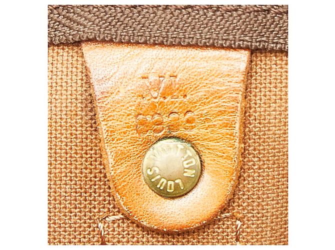 Louis Vuitton Monogram Keepall Bandoulière 60 Boston Bag Braun - Ansicht 10