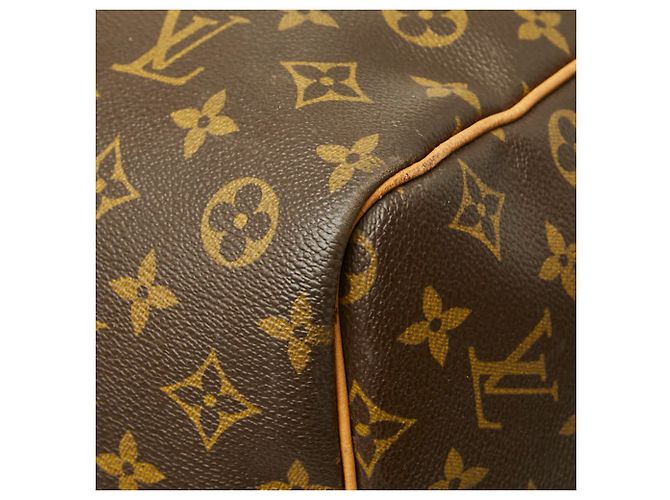 Louis Vuitton Monogram Keepall Bandoulière 60 Boston Bag Braun - Ansicht 4