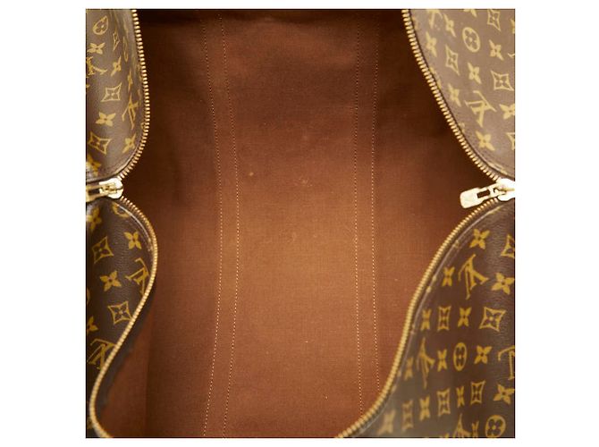 Louis Vuitton Monogram Keepall Bandoulière 60 Boston Bag Braun - Ansicht 8