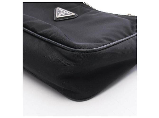 Borsa a tracolla Prada Re-Edition 2005 Black Nero - vista 6