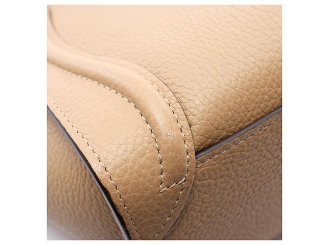 Céline Celine Luggage Nano Shopper Handtasche Beige - Ansicht 7