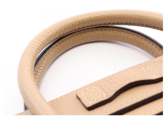Céline Celine Luggage Nano Shopper Handtasche Beige - Ansicht 8