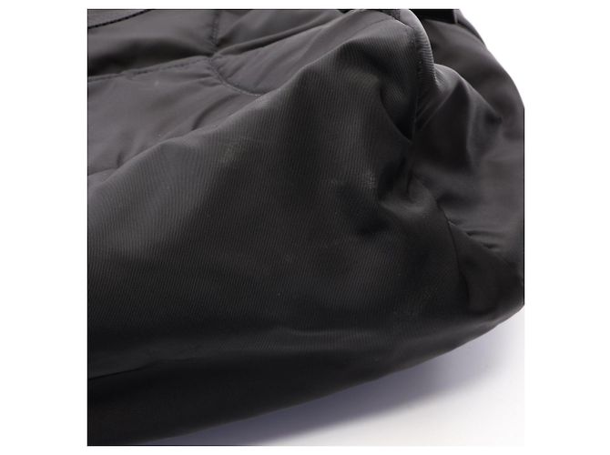 Saffiano Mochila Prada Re-Nylon Preto - vista 6