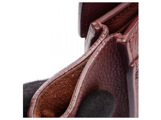 Céline Borsa a mano 2-Way Celine Luggage Nano Shopper Bordò - vista 9