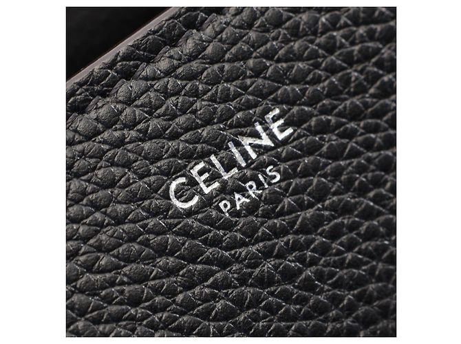 Céline Bolsa de mão Celine Luggage Micro Shopper Preto - vista 4