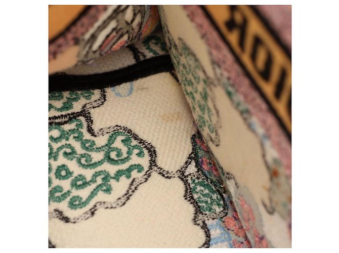 Christian Dior Dior BOOK TOTE Borsa Tote Piccola Bianco Multicolore - vista 5