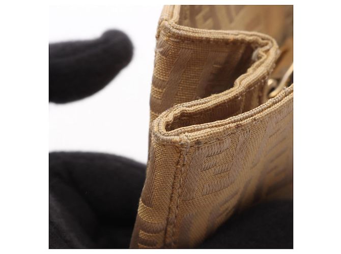 Borsa Fendi Zucchino Beige - vista 9