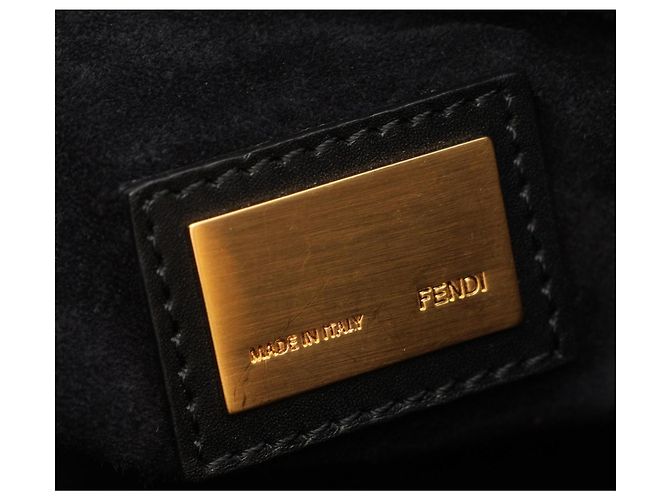 Fendi Peekaboo Regular 2-Way Handtasche Schwarz - Ansicht 4