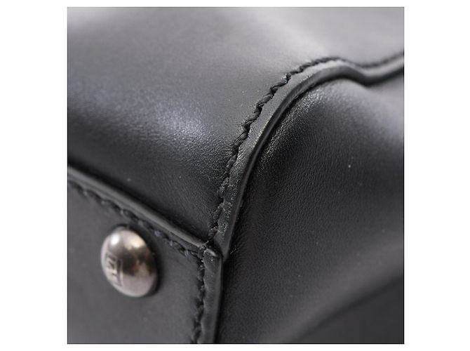 Fendi Peekaboo Regular 2-Way Handtasche Schwarz - Ansicht 5