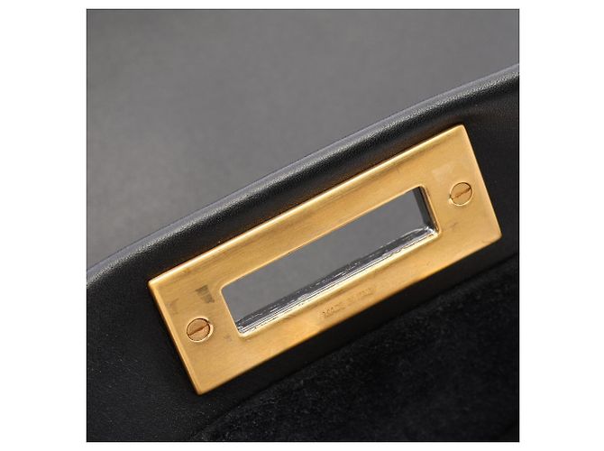 Fendi Peekaboo Regular 2-Way Handtasche Schwarz - Ansicht 6