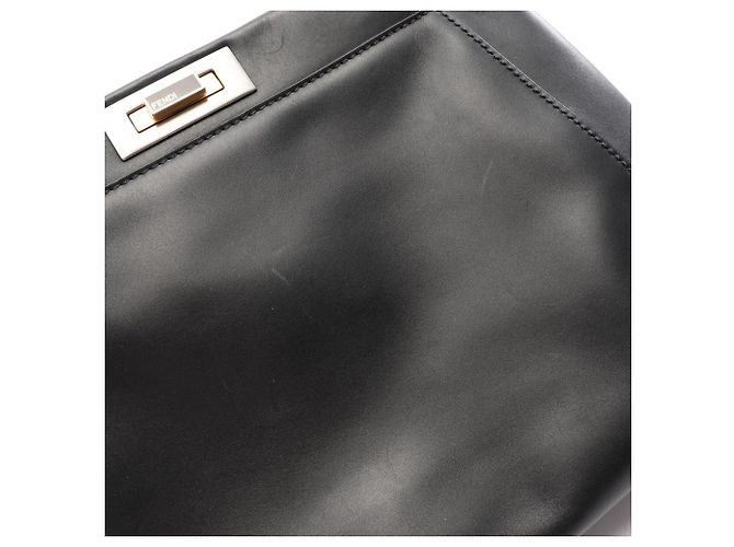 Fendi Peekaboo Regular 2-Way Handtasche Schwarz - Ansicht 8
