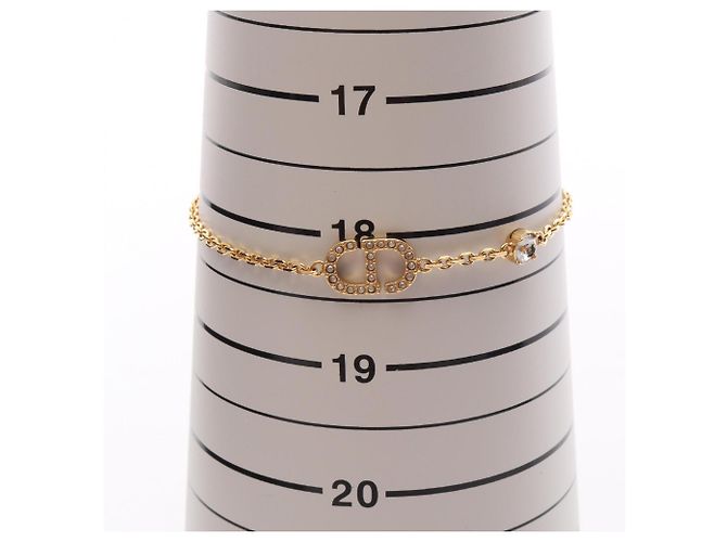 Pulsera con dije Petit CD Christian Dior Dorado - vista 5