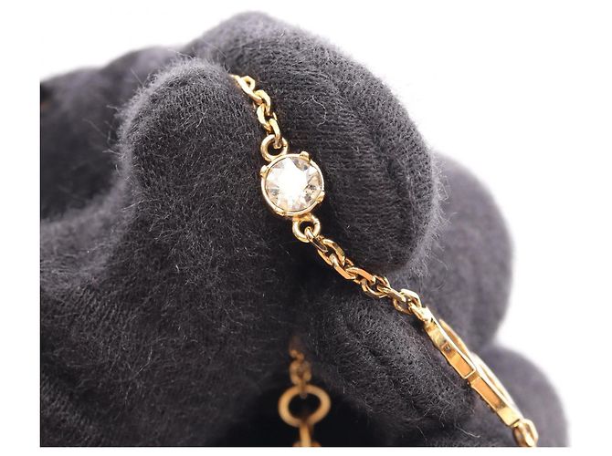 Pulsera con dije Petit CD Christian Dior Dorado - vista 7