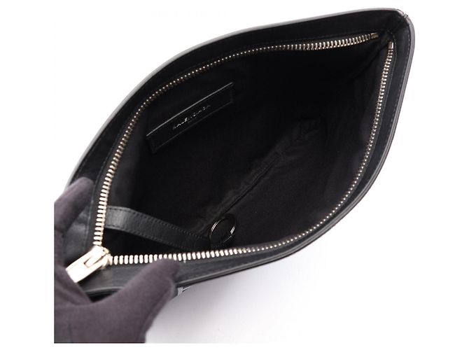 Everyday Sac à main pochette Balenciaga Graffiti Second Bag Noir Blanc - vue 3