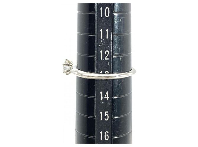Autre Marque Tiffany & Co. Platin Solitärring - Ansicht 10