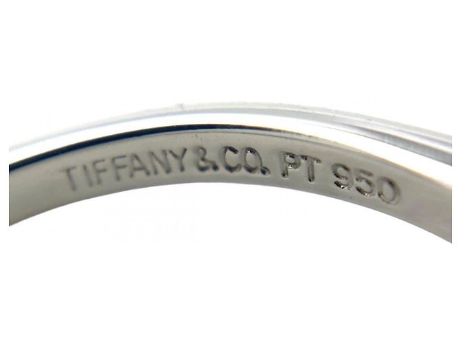 Autre Marque Tiffany & Co. Platin Solitärring - Ansicht 6