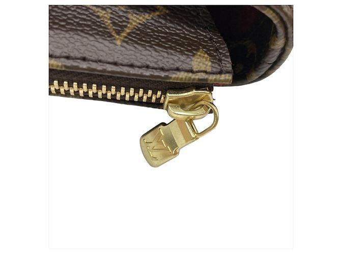 Borsa a tracolla Louis Vuitton Vivacite GM Marrone - vista 10
