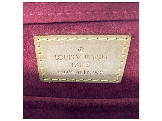Borsa a tracolla Louis Vuitton Vivacite GM Marrone - vista 12