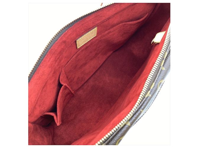 Borsa a tracolla Louis Vuitton Vivacite GM Marrone - vista 5