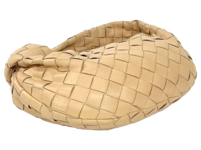 Borsa Mini Jodie di Bottega Veneta Beige - vista 4
