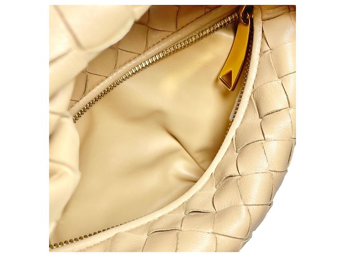 Borsa Mini Jodie di Bottega Veneta Beige - vista 5