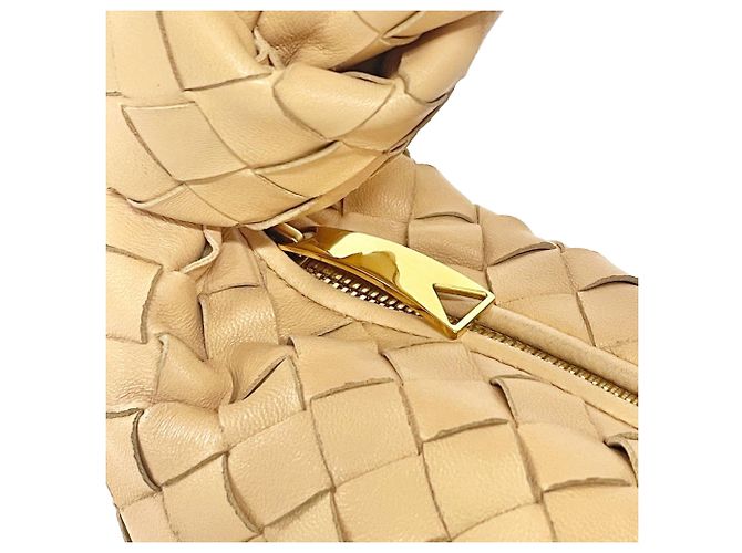 Borsa Mini Jodie di Bottega Veneta Beige - vista 8