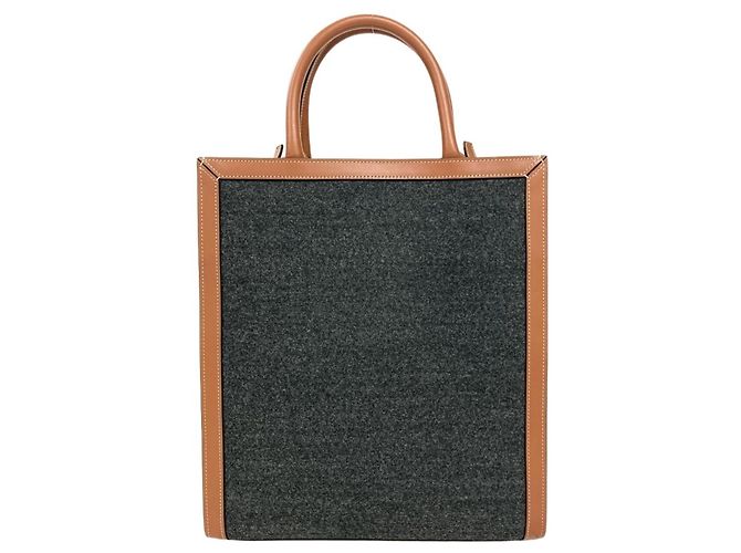 Cabas Céline Bolso Tote Vertical Small Celine Castaño - vista 2