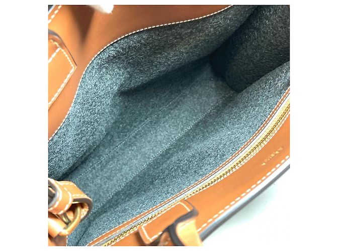 Cabas Céline Bolso Tote Vertical Small Celine Castaño - vista 5