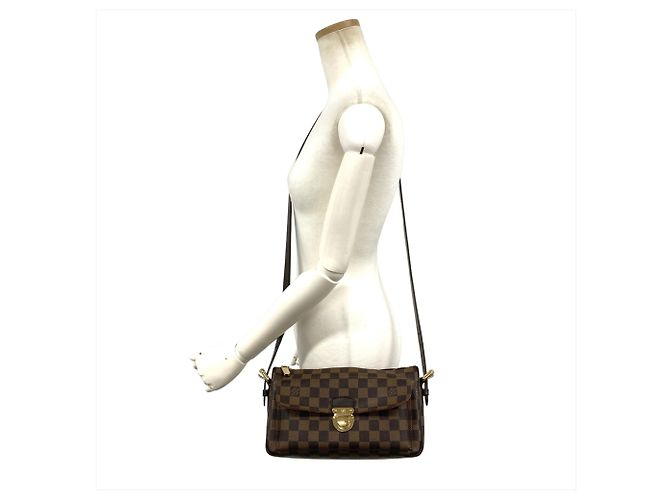 Louis Vuitton Ravello GM Schultertasche Braun Damier ebene - Ansicht 9