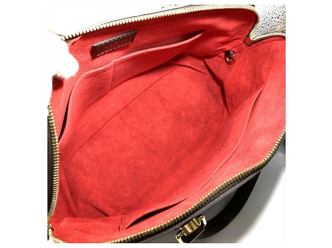 Louis Vuitton Salvi Handtasche Braun Damier ebene - Ansicht 5