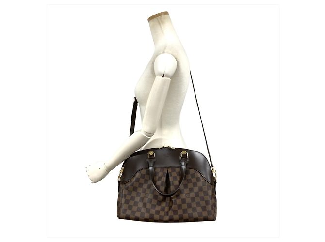 Louis Vuitton Salvi Handtasche Braun Damier ebene - Ansicht 8