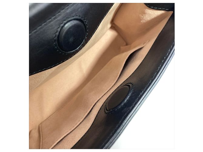 Bamboo Borsa a mano Gucci Nymphaea con manico in bambù Nero - vista 11
