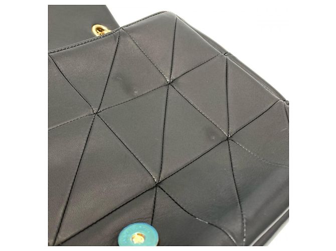Autre Marque Borsa a tracolla con catena Saint Laurent Jamie Nero - vista 13