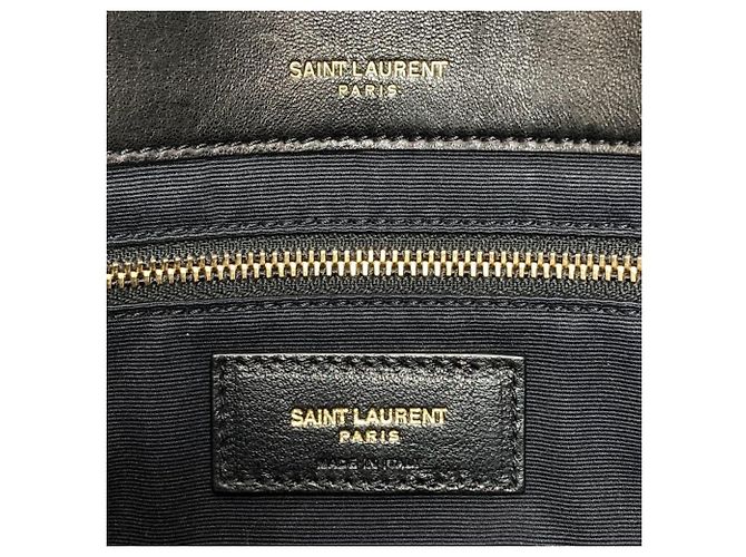Autre Marque Borsa a tracolla con catena Saint Laurent Jamie Nero - vista 14