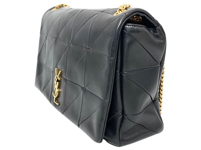 Autre Marque Borsa a tracolla con catena Saint Laurent Jamie Nero - vista 2