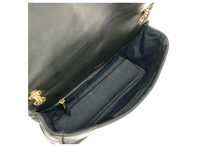 Autre Marque Borsa a tracolla con catena Saint Laurent Jamie Nero - vista 5