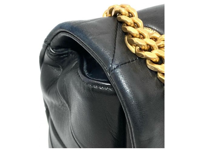 Autre Marque Borsa a tracolla con catena Saint Laurent Jamie Nero - vista 8