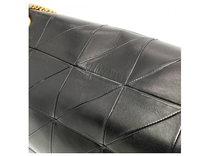 Autre Marque Borsa a tracolla con catena Saint Laurent Jamie Nero - vista 9